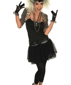 Fun Shack Adult Womens 80s Pop Star Costume All Womens Costumes