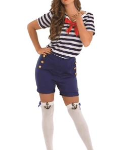 Fun Shack All Womens Costumes Adult Sassy Sailor Girl Costume