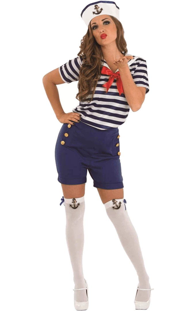 Fun Shack All Womens Costumes Adult Sassy Sailor Girl Costume