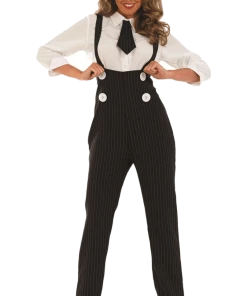 Fun Shack Adult Black Lady Gangster Costume All Womens Costumes