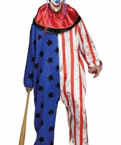 Palmer All Mens Costumes Adult Evil Clown Halloween Costume
