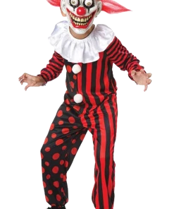 Palmer Child Halloween Clown Googly Eye Costume