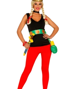 Fiesta Guirca All Womens Costumes Adult Gaulish Woman Costume