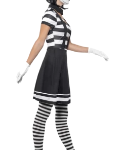 Smiffys Womens Mime Artist Costume