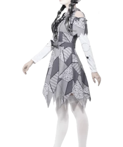 Smiffys All Womens Costumes Adult Damaged Doll Halloween Costume