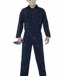 Smiffys Adult Halloween H20 Michael Myers Costume All Mens Costumes
