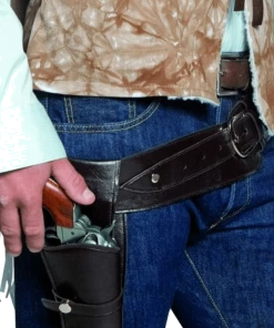 Smiffys Adult Western Wandering Gunman Belt And Holster
