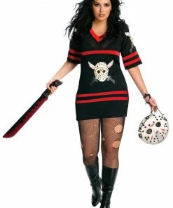 Rubies Secret Wishes Miss Voorhees Costume (Plus Size) All Womens Costumes