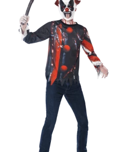 Smiffys Child Sinister Creepy Clown Kit All Boys Costumes