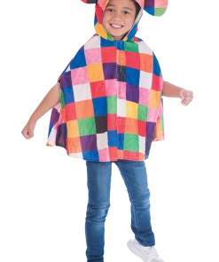 Amscan All Girls Costumes Kids Elmer The Elephant Cape Costume