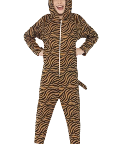 Smiffys All Girls Costumes Kids Tiger Jumpsuit Costume