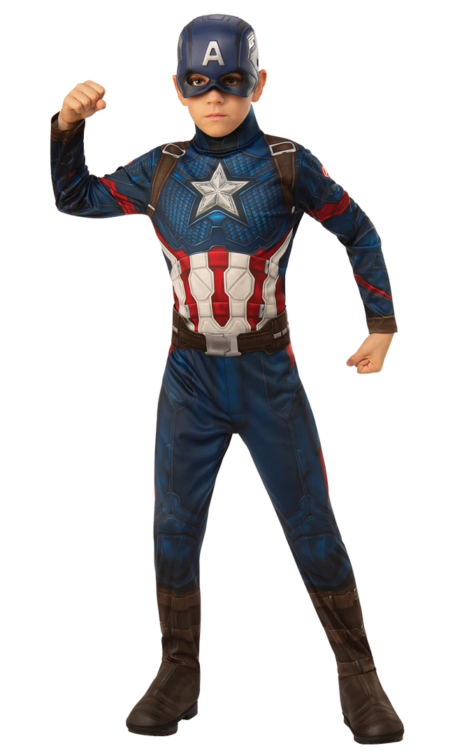 Rubies Kids Captain America Costume World Book Day