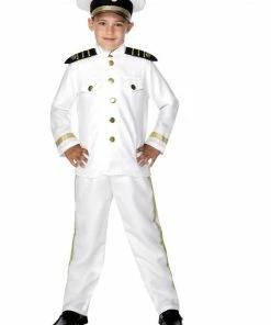 Smiffys All Boys Costumes Child Captain Costume