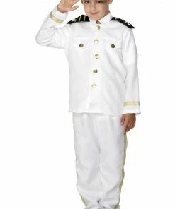 Smiffys All Boys Costumes Child Captain Costume