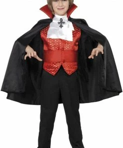Smiffys Child Dracula Boy Costume Halloween