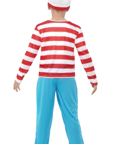 Smiffys All Boys Costumes Child Where's Wally Costume