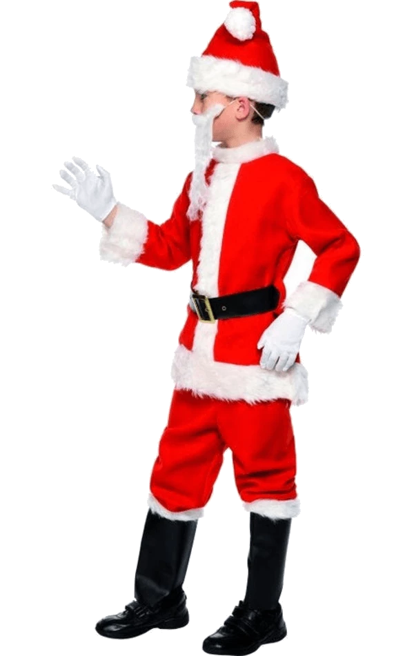 Smiffys Child Deluxe Santa Costume Christmas