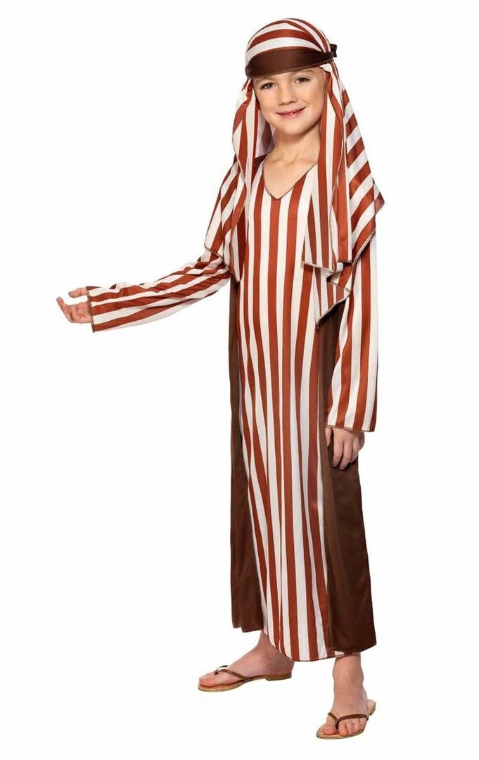 Smiffys Christmas Kids Nativity Shepherd Costume