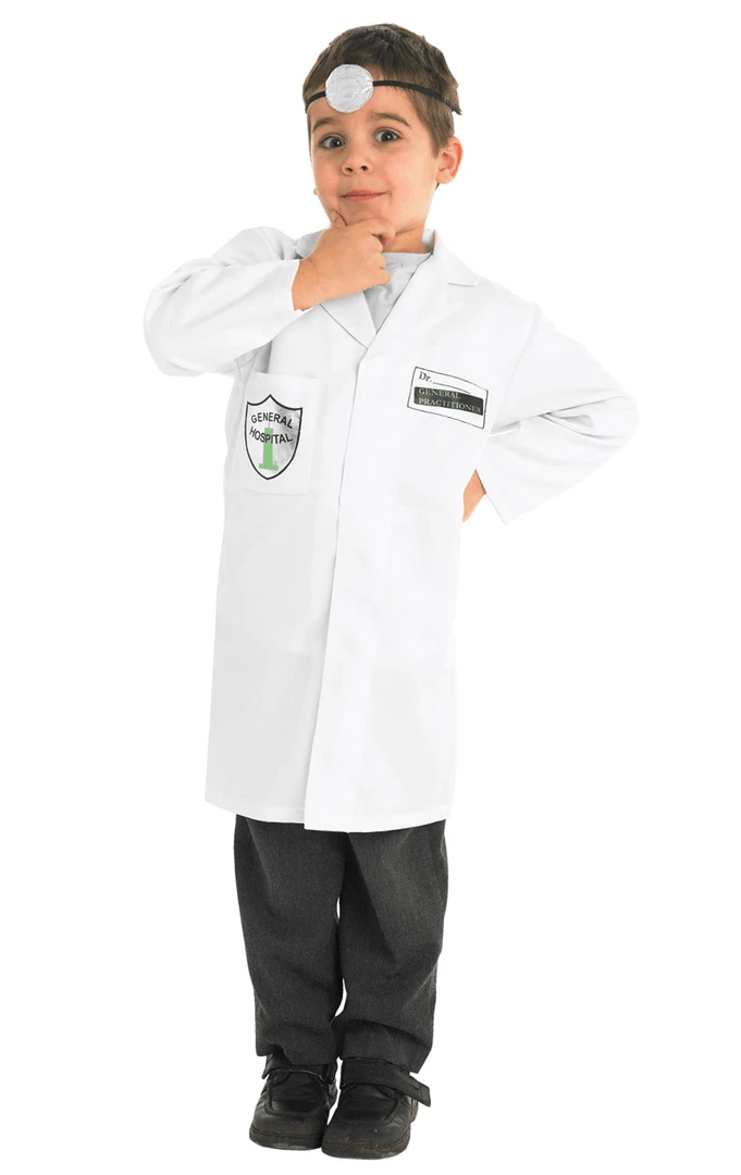 Rubies World Book Day Child Doctor White Uniform Fancy Dress Costume
