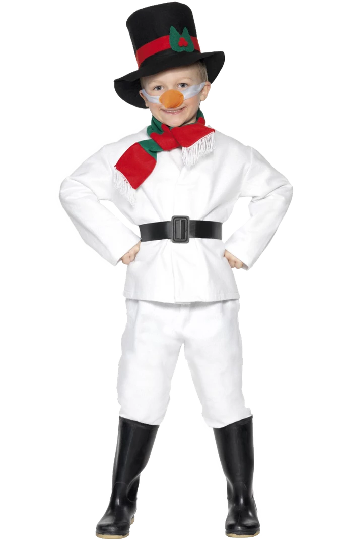 Smiffys Christmas Child Mr Snowman Costume