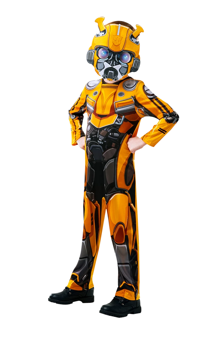 Rubies Kids Bumblebee Transformer Costume World Book Day