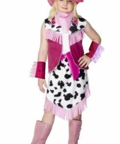 Smiffys All Girls Costumes Child Rodeo Cowgirl Costume