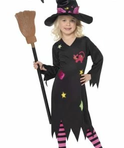 Smiffys Child Cinder Witch Halloween Costume