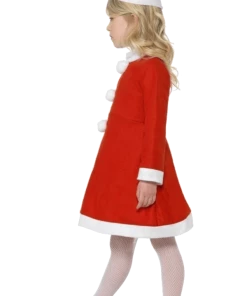 Smiffys Child Santa Girl Costume