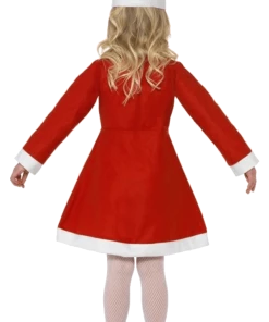 Smiffys Child Santa Girl Costume