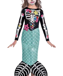 Amscan Day Of The Dead Mermaid Kids