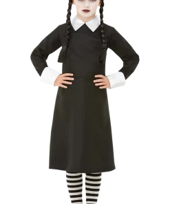 Smiffys Kids Wednesday Addams Costume All Girls Costumes