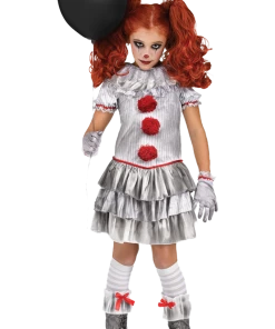 Palmer Kids Miss Pennywise Clown Costume All Girls Costumes