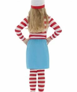 Smiffys All Girls Costumes Child Where's Wally Girl Costume