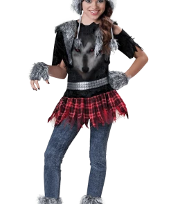 InCharacter Costumes Wearwolf Tween All Girls Costumes