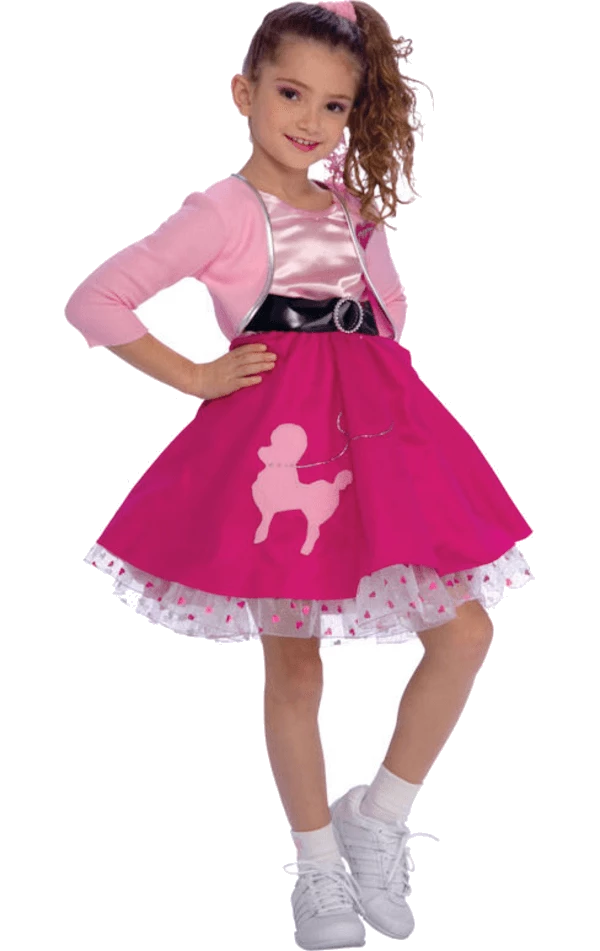 Rubies Girls 50s Costume All Girls Costumes