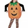 Smiffys Child Pumpkin Halloween Costume All Girls Costumes