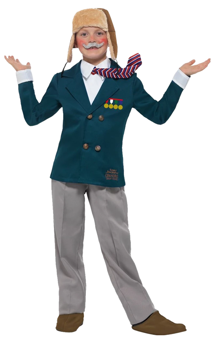 Smiffys Kids Grandpas Great Escape Costume