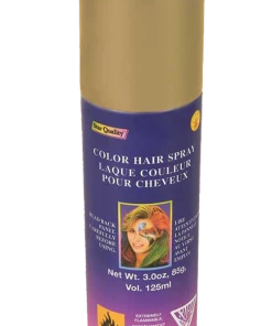 Rubies Gold Hair Spray Accessories
