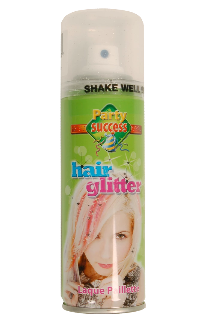 Rubies Accessories Silver Glitter Hair Spray