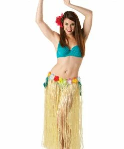 Rubies All Womens Costumes Long Hawaiian Grass Skirt