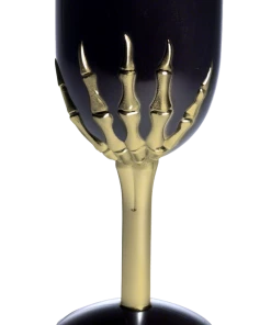 Smiffys Black Gothic Wine Glass