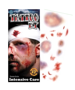 Tinsley Transfers Intensive Care Temporary Tattoos Accessory