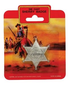 Bristol Novelty Sheriff Badge