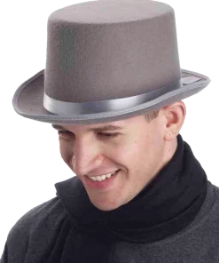 Forum Novelties All Mens Costumes Ghost Groom Grey Top Hat