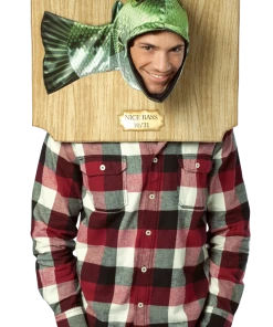 Rasta Imposta Trophy Head - Nice Bass Costume Accessory All Mens Costumes