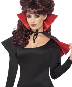 Smiffys All Womens Costumes Mini Vamp Cape