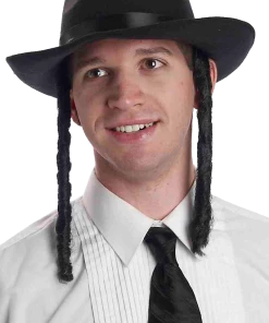 Forum Novelties Accessories Rabbi Hat With Payes Accessory