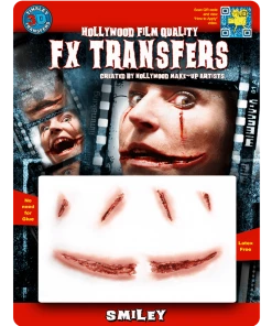 Tinsley Transfers Smiley 3D FX Tattoo Accessories