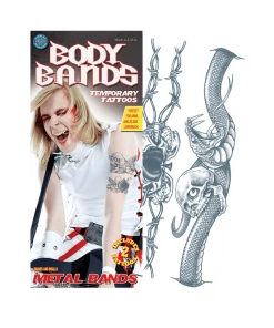 Tinsley Transfers Snake Body Band Tattoo Accessories