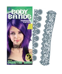 Tinsley Transfers Accessories Lace Body Band Temp Tattoo